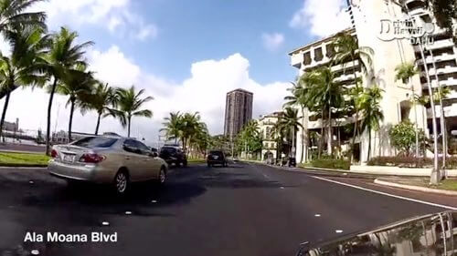 ハワイのドライビング動画